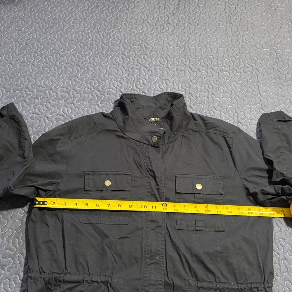 Jones New York Dark Blue Utility Jacket - Picture 7 of 7